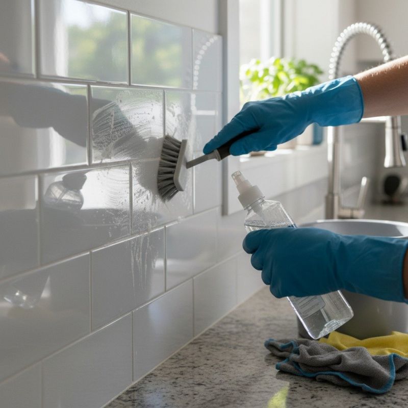 Backsplash Cleaning