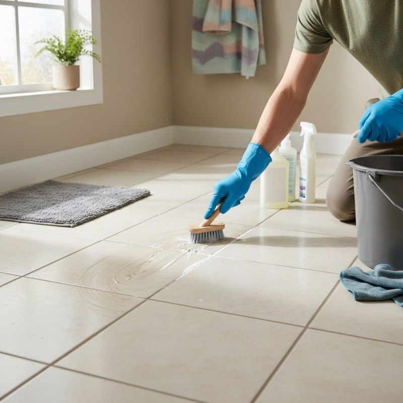 Removing Grease, Grime, And Stains From Tile Surfaces