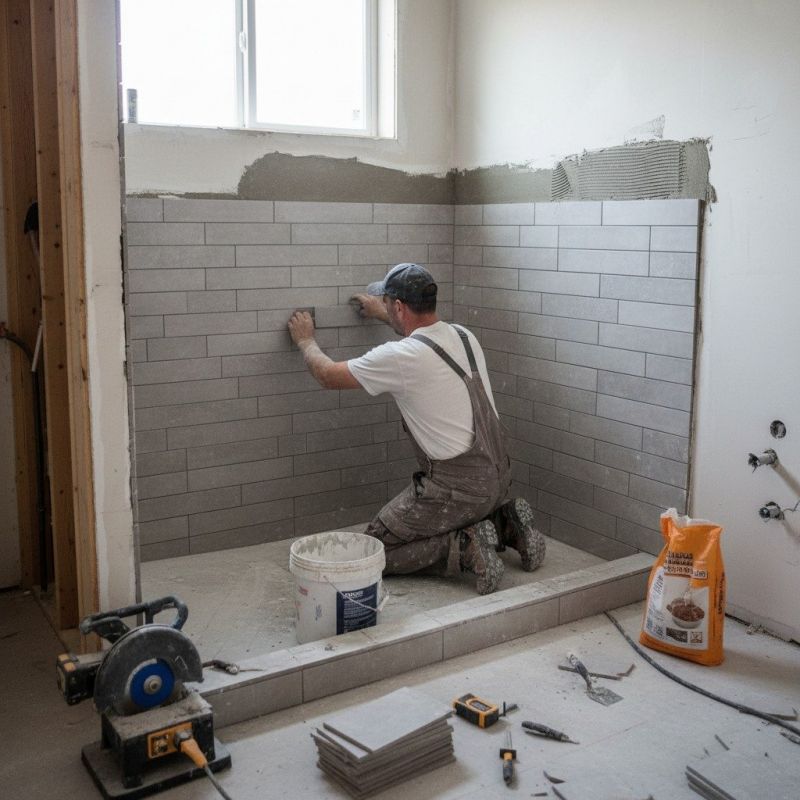 Tile Shower Pan Installation in Boise, ID